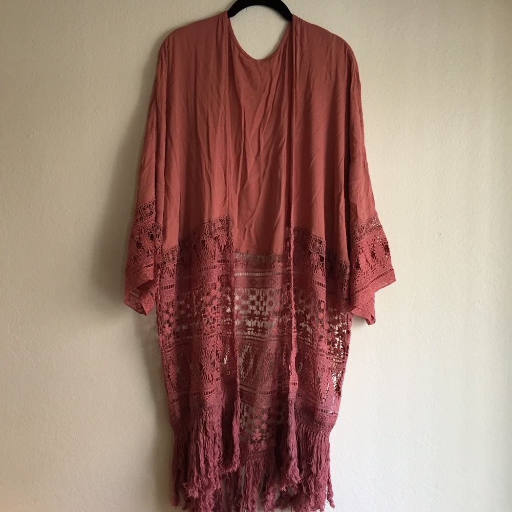 Vintage Woven Kimono